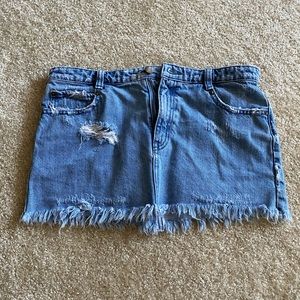 Free people mini skirt